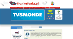 Desktop Screenshot of frankofonia.pl